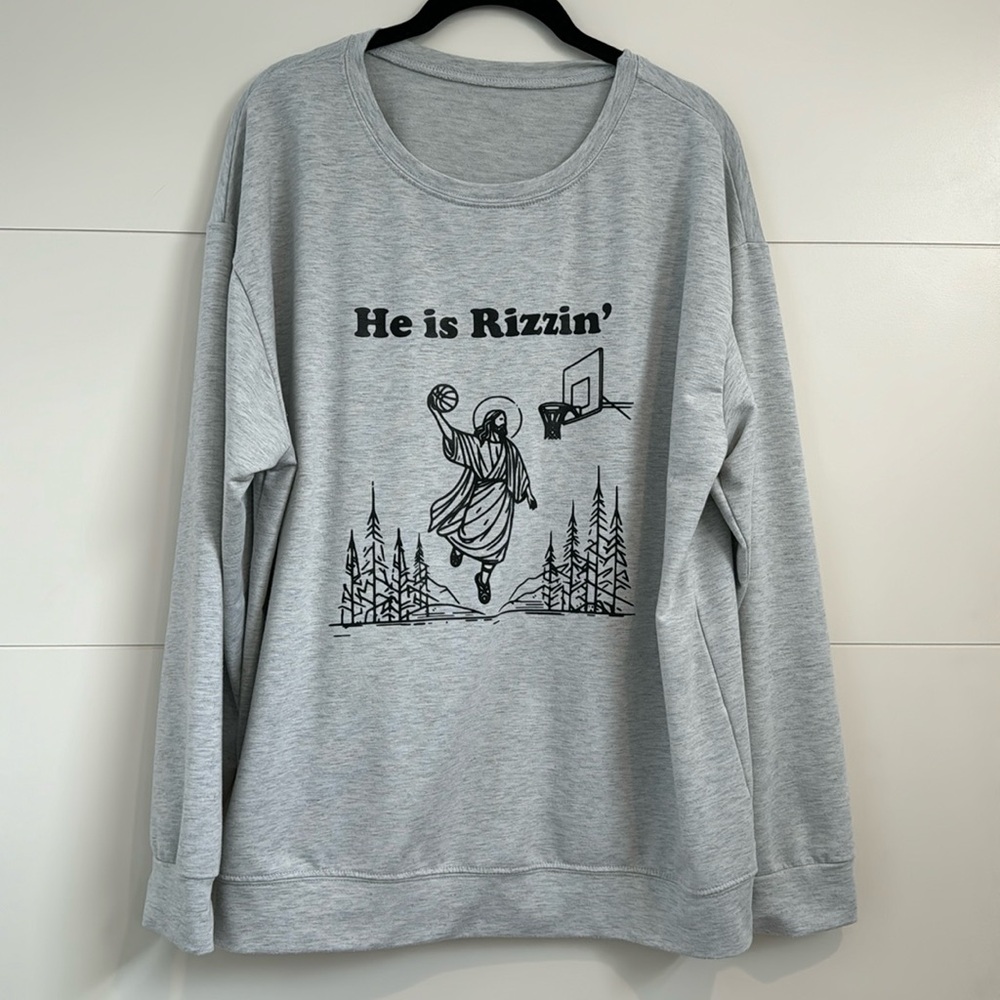 Graphic Jesus  sweatshirt